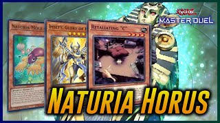 Naturia Horus with Retaliating quotCquot  Master Duel Rank Match Replay  Yugioh 遊戯王 2024 [upl. by Aterg456]