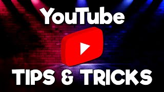 12 YouTube Tips amp Tricks You Should Be Using 2024 [upl. by Idleman]