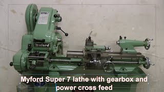 Myford Super 7B lathe SK156883 [upl. by Essie]