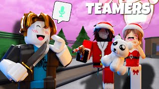 BEATING SANTA Teamers as BACONS in MM2 😈 Murder Mystery 2 Funny Moments [upl. by Kier]