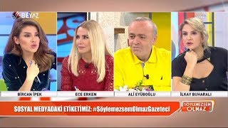 Bircan İpek ile İlkay Buharalı birbirine düştü [upl. by Hairakcaz]