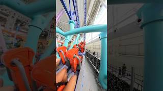 Turntable Roller Coaster at American Dream Mall NJ [upl. by Aleet819]