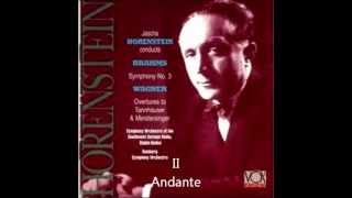 Brahms Symphony no3 SWDRHorenstein [upl. by Noirred282]