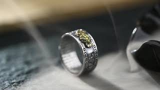 feng shui pixiu mantra ring 2020 wealth pixiu ring [upl. by Lisbeth]