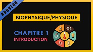 Biophysiquephysique  Chapitre 1  Introduction [upl. by Rehtul562]