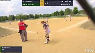 NYTitans18u vs NJ raiders 20240721 [upl. by Dosh90]