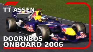 Robert Doornbos onboard lap at TT Circuit Assen in 2006  Assetto corsa F1 onboard [upl. by Atirehc]