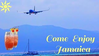 Airplane Spotting Montego Bay Jamaica 💥 Montego Bay Jamaica video 687 [upl. by Yenreit]