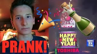 FAKE COUNTDOWN ON NEW YEARS EVE PRANK [upl. by Ahsemal999]