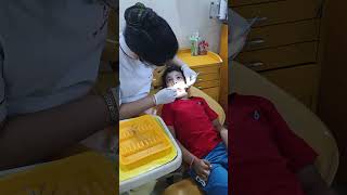 Painlesskidcavitymilktoothcounselling cutiepie dentist [upl. by Nurav]