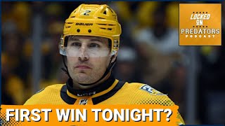 Can the Nashville Predators Get Their First Win Tonight Over Leon Draisaitl amp the Edmonton Oilers [upl. by Ambie901]