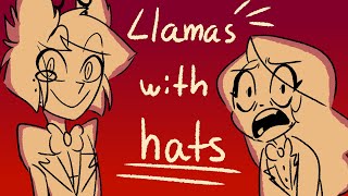 Llamas with hats  Hazbin Hotel animatic [upl. by Eclud]