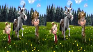 Kozí příběh 2  Kozí příběh se sýrem  písnička 2012 ve 3D  Goat story in 3D [upl. by Iana]