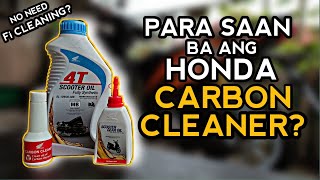 HONDA CARBON CLEANER SA HONDA CLICK 125i  iwas Fi cleaning [upl. by Ymia128]