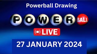 Powerball drawing live Results 27 January 2024  powerball drawing live today [upl. by Laurie]