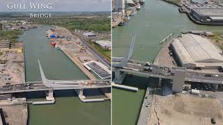 Lowestoft Harbor and Beach A Stunning Aerial Journey  4K 30 FPS [upl. by Sevart884]