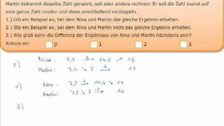 Zentrale Abschlussprüfung Mathe ZP 10 NRW RealschuleGymnasium 2009 11f [upl. by Nadean]