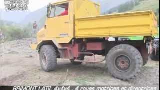 BRIMONT TL80 in action 4x4 mp4 [upl. by Ddahc457]