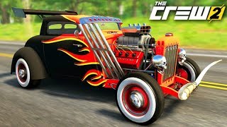 THE CREW 2  NOVO CARRO HOTWHEELS HOT ROD HuP One [upl. by Trebla942]