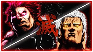 Akuma VS Raoh  Animation [upl. by Gross]