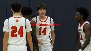 Cardozo v Erasmus Hall Boys Basketball 12 30 2023 [upl. by Yehsa]