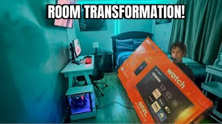 TRANSFORMING MY ROOM ft My Crush [upl. by Lancaster]