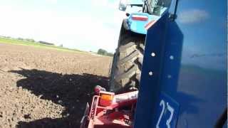 Tarwezaaien met T6030 GPS Trimble [upl. by Nelleoj26]