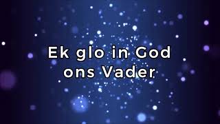 Hillsong Ek glo  Afrikaans Lyrics [upl. by Attoynek]