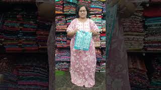 Jyothi Cotton Nighties  Buy 3 20℅ Offer  mayacollections vellore kanthawork jyothicotton [upl. by Enohpesrep]