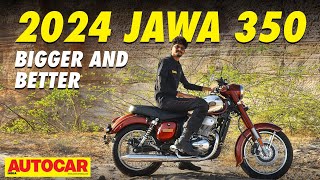 Jawa 350 review  A proper RE Classic 350 rival  autocarindia1 [upl. by Leshia]