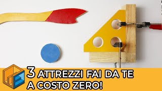 Come realizzare 3 attrezzi per il fai da te a costo zero [upl. by Magavern354]