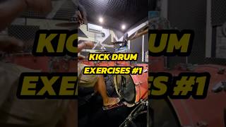 Kick drum exercises part1  drumlesson drums drumming drumlessons belajardrum kursusdrum [upl. by Ky569]