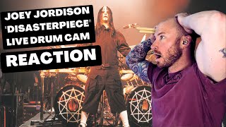 Drummer Reacts To  SLIPKNOT JOEY JORDISON DRUM CAM DISASTERPIECE LIVE FIRST TIME HEARING Reaction [upl. by Buhler]