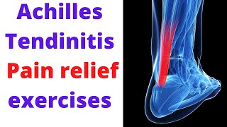 పాదం వెనుక నొప్పి  Achilles Tendinitis Pain relief exercises by Nityal Physio [upl. by Maximilianus]