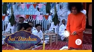 Deepavali Celebrations 2001  Darshan of Sri Sathya Sai Baba  Part 226 [upl. by Cairistiona10]