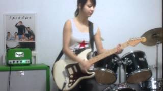 JulianaVieiraGT  Back in Black  AC DC Cover  SOLO [upl. by Clara156]