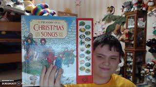 treasury of christmas songs musical book [upl. by Alleuqahs]