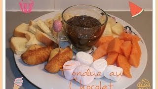 Recette  Fondue au Chocolat [upl. by Eerrahs]