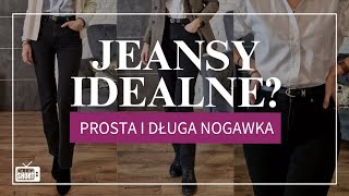 Jeansy z idealną nogawką ❤️ Chyba je znalazłam [upl. by Jaffe]