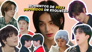 Momentos do Stray Kids de 2023 PROIBIDOS de ESQUECER especial 130K 😜 [upl. by Patsis244]