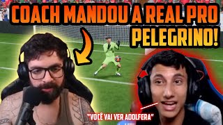 COACH MANDOU A REAL PRO PELEGEGRINO e PAIVINHA FOI ZOADO PELO ADOLFZ [upl. by Anreval]