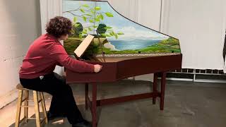 D’anglebert Unmeasured Prelude on Zuckerman Flemish Harpsichord [upl. by Eseuqram]