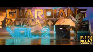 Guardians of the Galaxy Vol 2 4KSONG Mr Blue Sky ARTISTELOIntro amp creditsout of the wayGroot [upl. by Aneehsyt680]