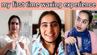 My First Time Waxing Experience  Kusha Kapila [upl. by Lauter]