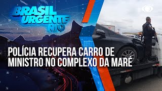 Carro da equipe de ministro é roubado a caminho do G20 [upl. by Droffig]