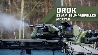 DROK 82 mm selfpropelled mortar [upl. by Tselec]