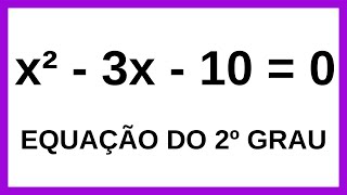 Chega de Dúvidas Como Resolver Equação do 2º Grau com Facilidade [upl. by Puett672]