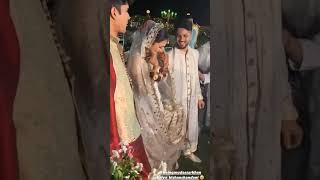 congratulations Mudassar khan bhai and Riya kishanchandani shorts wedding explore keepsupporting [upl. by Atirec]