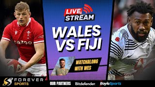 WALES VS FIJI LIVE  World Cup Watchalong  Forever Rugby [upl. by Jorin]