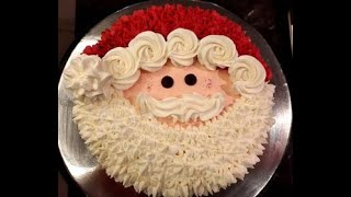 PASTEL SANTA CLAUS  Pastel navideño  Paso a paso receta [upl. by Jinny]